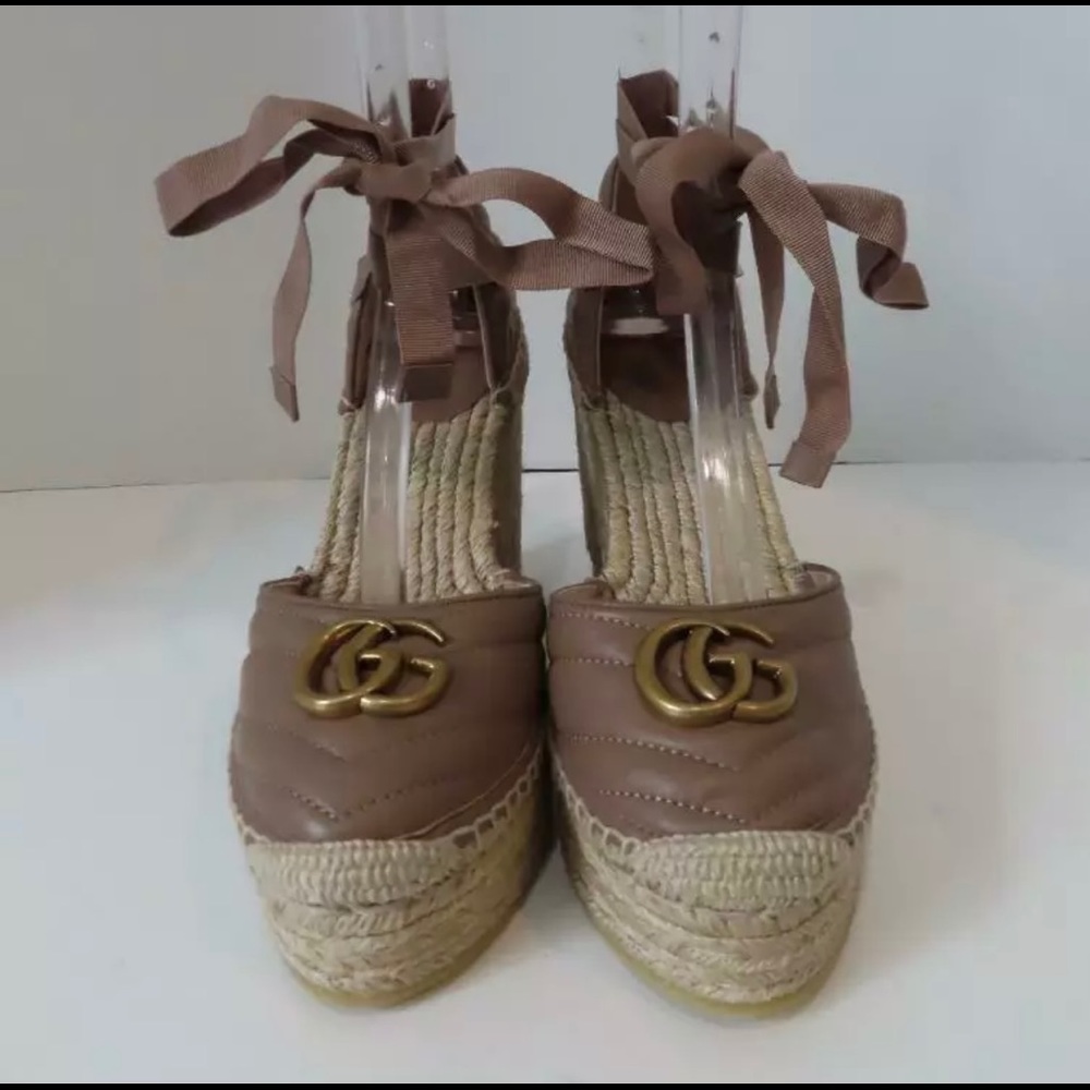 Gucci espadrilles wedge